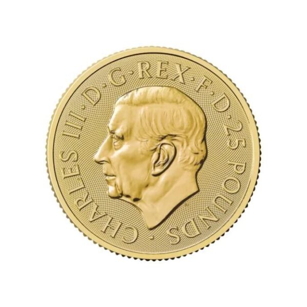 2025 1/4oz UK Tudor Beast 'Greyhound of Richmond' Gold Coin - Image 2