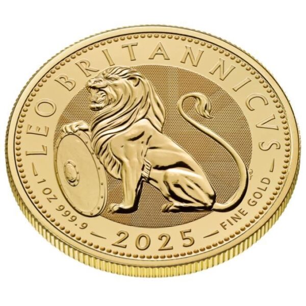 2025 1oz UK Lion Gold Coin - Image 3