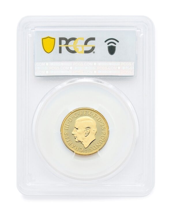 PCGS 2025 1/4oz Gold Tudor Beast 'Panther' MS68 - Image 2