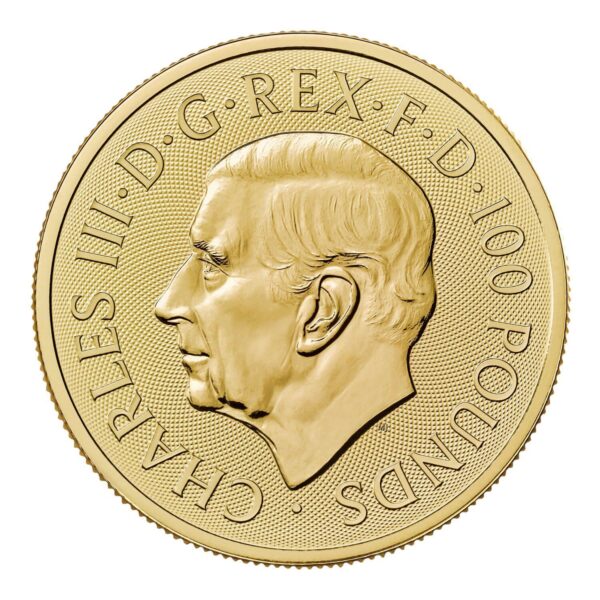 2025 1oz UK Britannia Liberty Gold Coin - Image 2