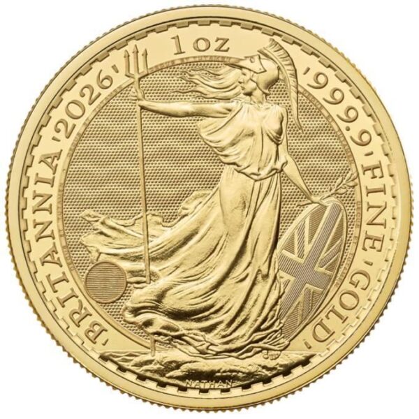 2026 1oz UK Britannia Gold Coin