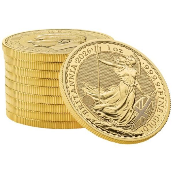 2026 1oz UK Britannia Gold Coin - Image 5