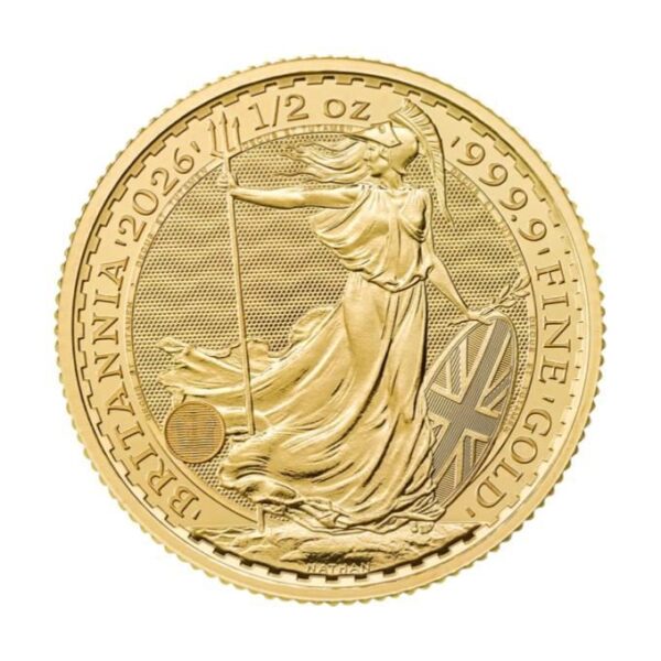 2026 1/2oz UK Britannia Gold Coin