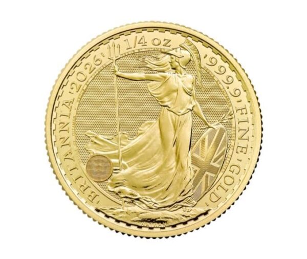2026 1/4oz UK Britannia Gold Coin