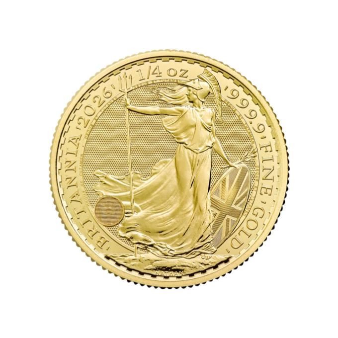 2026 1/4oz UK Britannia Gold Coin