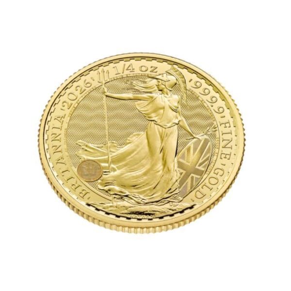 2026 1/4oz UK Britannia Gold Coin - Image 3
