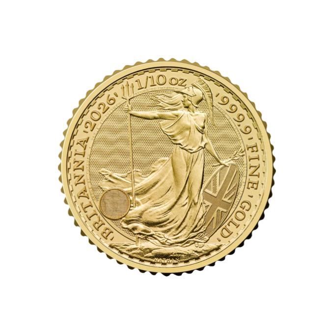 2026 1/10oz UK Britannia Gold Coin